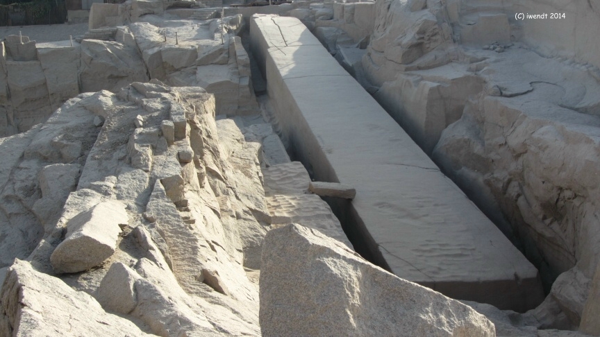 Luxor, der unvollendete Obelisk