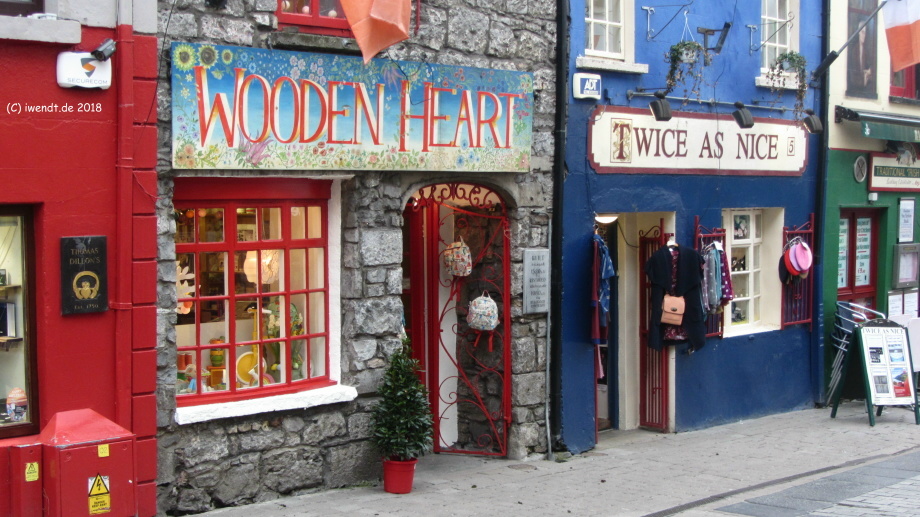 Einkaufsstrae in Galway